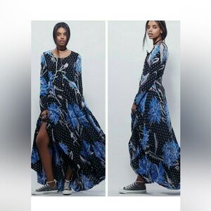 NWOT Free people size M first kiss maxi dress